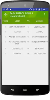 Liga BA android App screenshot 0